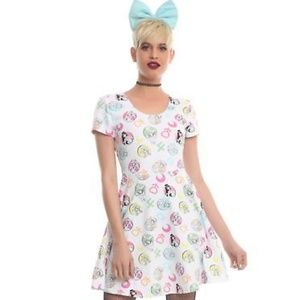 Sailor Moon Skater Dress Anime size medium NEW!